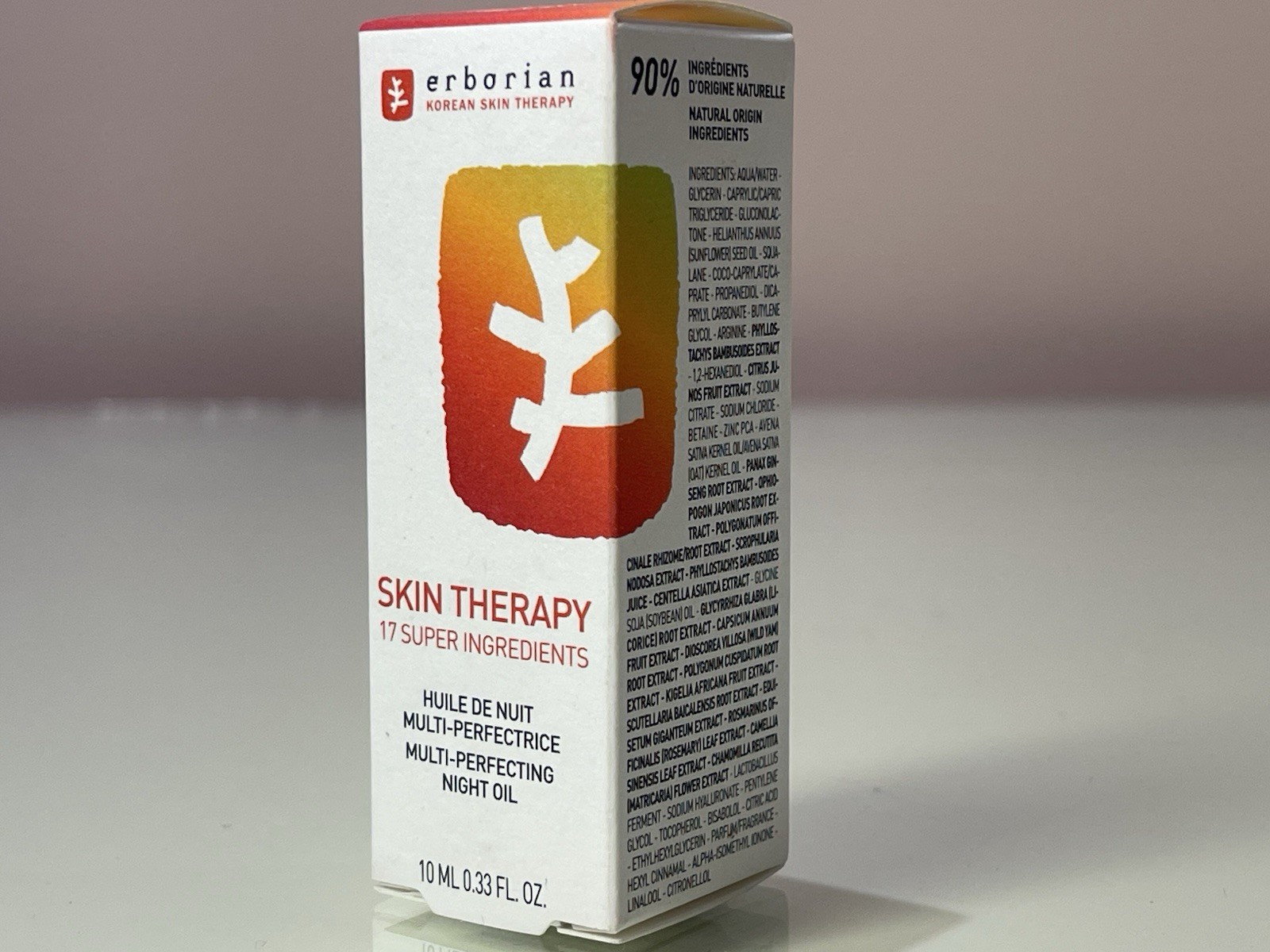 NIB ERBORIAN Skin Therapy Multi Perfecting NIGHT OIL for Face .33oz NEW!