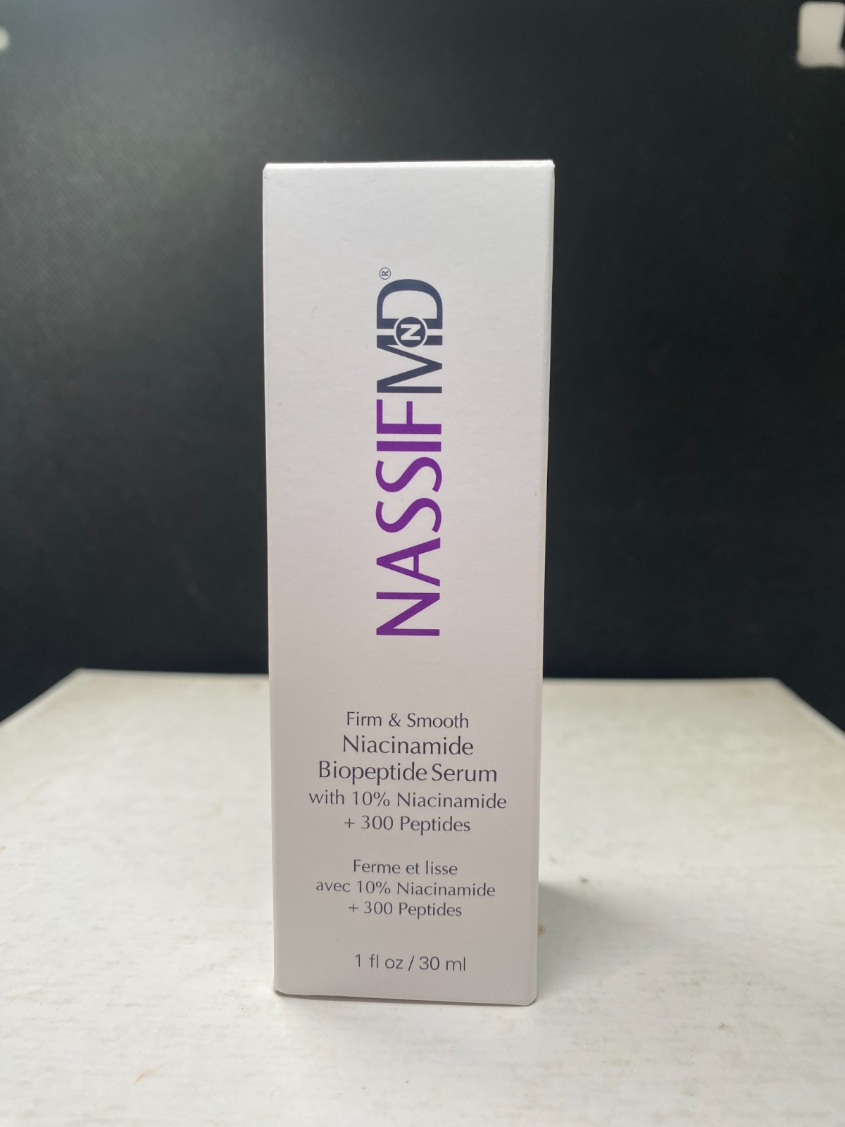 NassifMD Firm & Smooth Niacinamide Biopeptide Serum 1 oz / 30mL