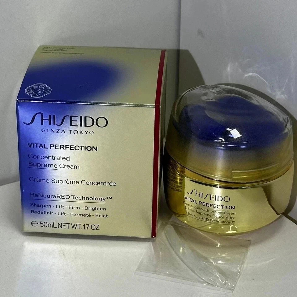 Shiseido Vital Perfection Uplifting & Firming Advanced Cream – 50mL / 1.7 Oz new