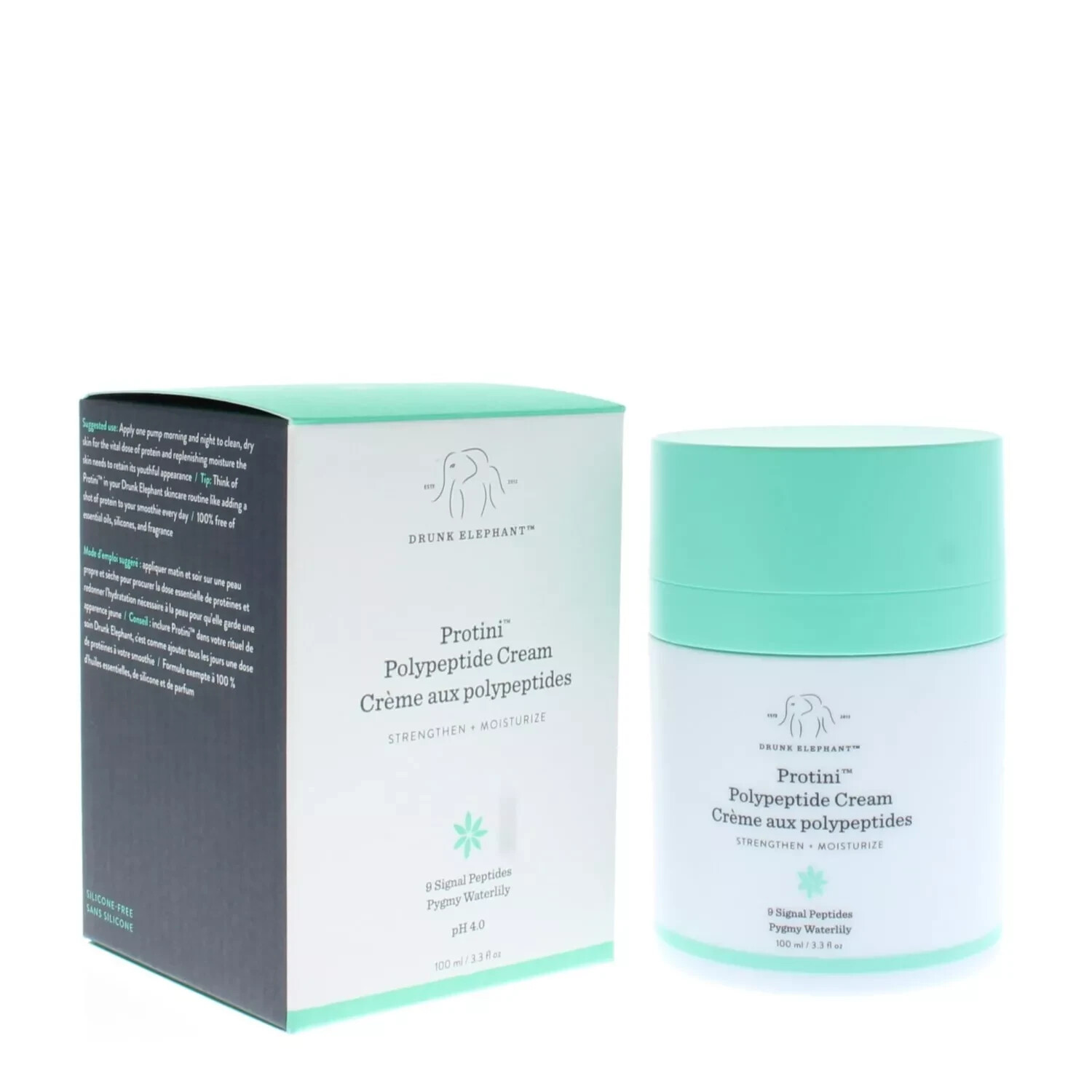 DRUNK ELEPHANT Protini Polypeptide Cream – 1.69 fl. oz./50ml – New In Box
