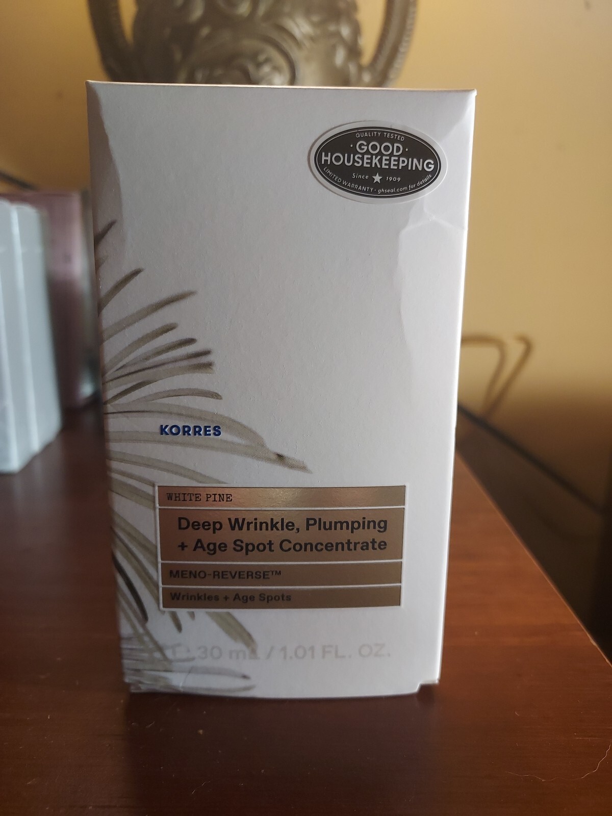KORRES White Pine Deep Wrinkle, Plumping + Age Spot Concentrate 1.01 fl oz NIB