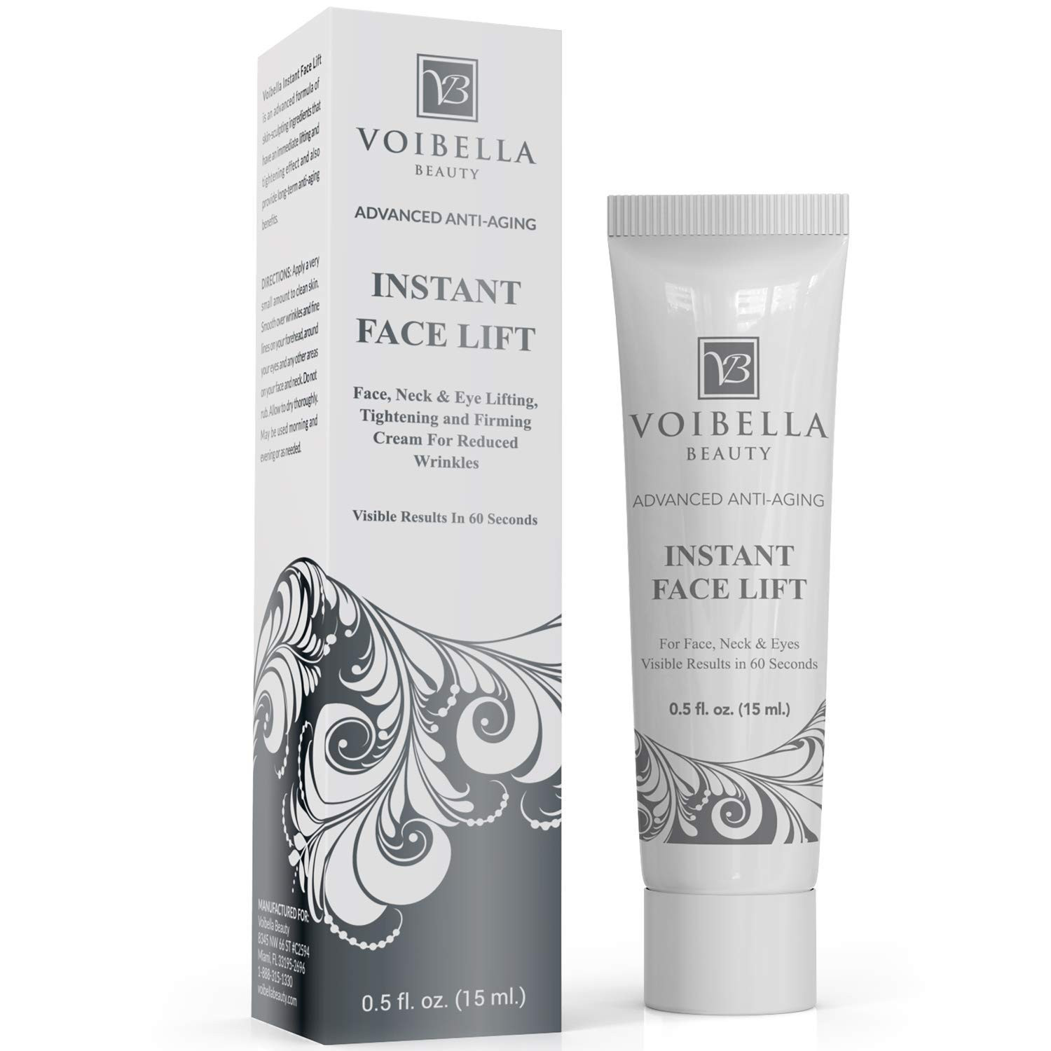 Instant Face Lift Cream – Best Eye, Neck, Face Tightening, Lifting & Firming Ser