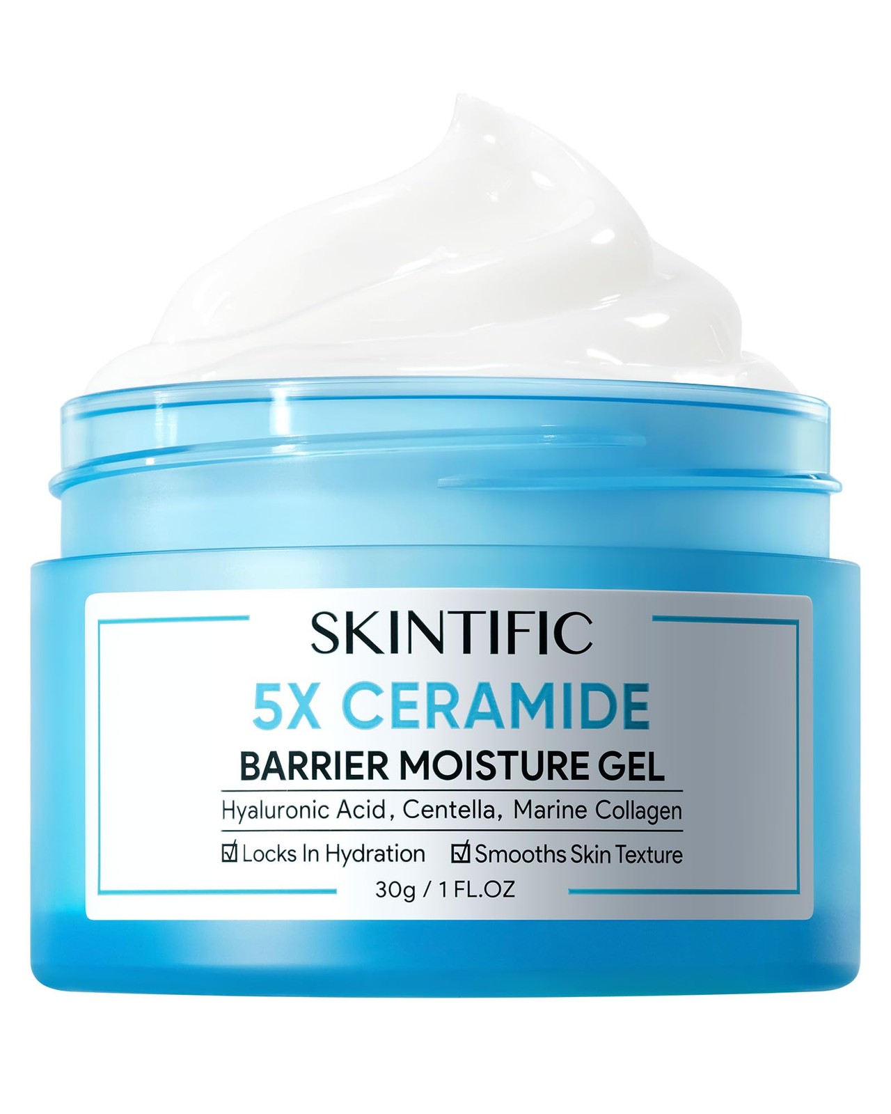 5X Ceramides Moisture Barrier Cream, Hydrating Skin Barrier Repair Face Moist…
