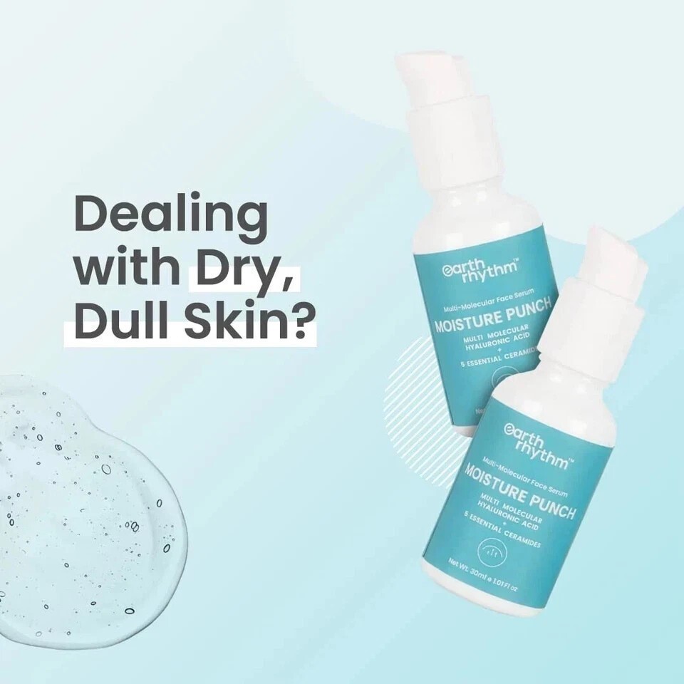 Earth Rhythm 3% POLYGLUTAMIC MOISTURE BOOST FACE SERUM – 30 ml
