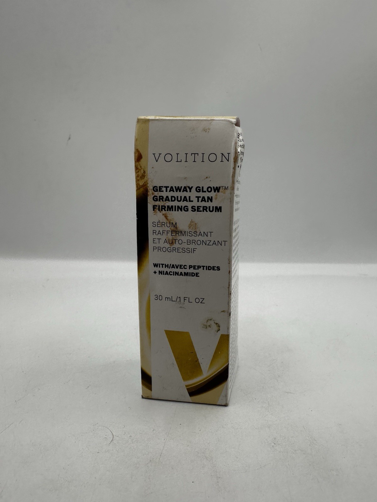 Volition Getaway Glow Gradual Tan Firming Serum 1 fl oz (30ml) New Damaged Box