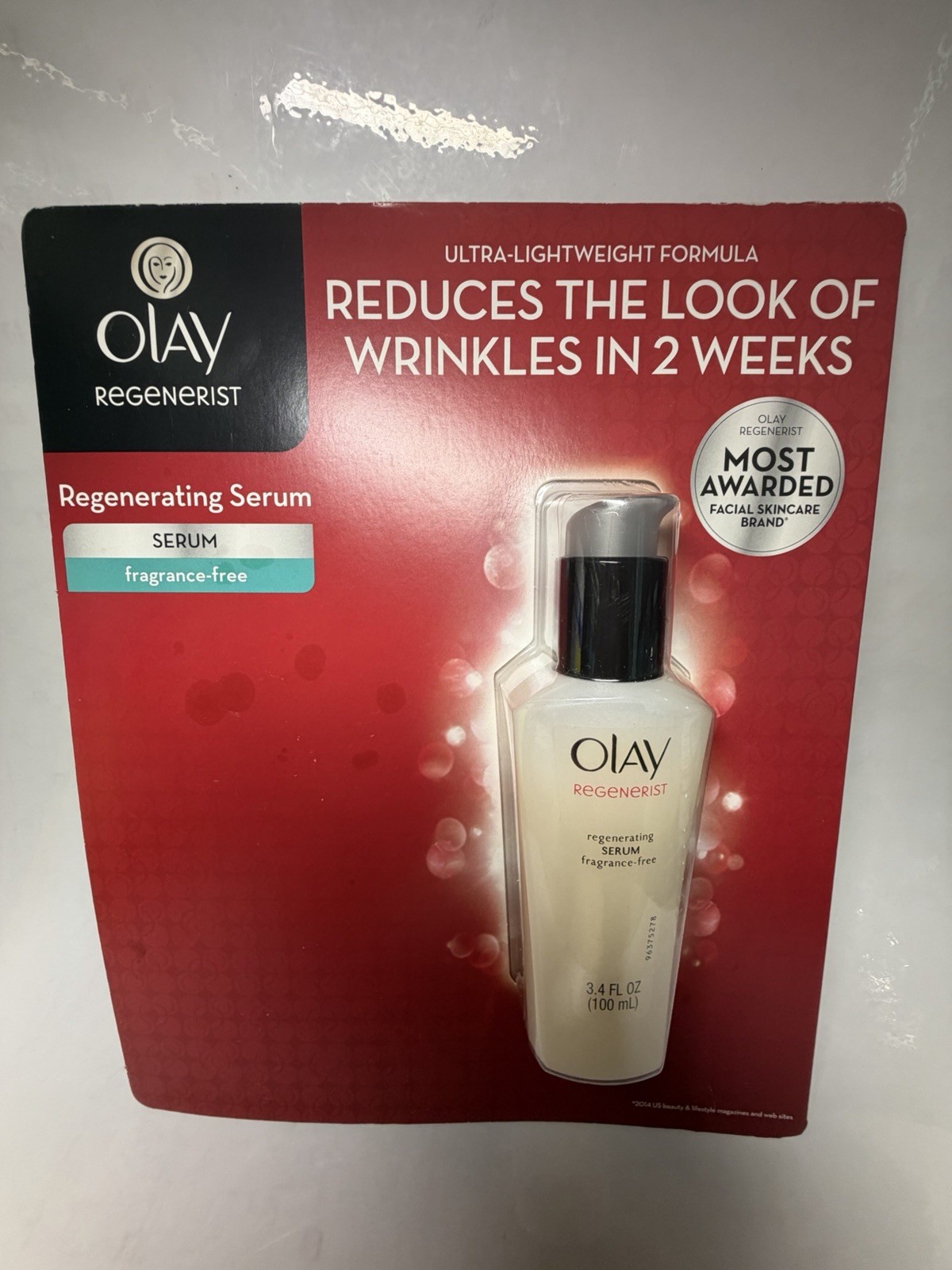Olay Regenerist Original Regenerating Serum Large 3.4 Oz Fragrance Free