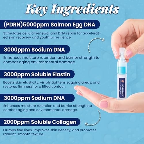 Salmon DNA PDRN Korean Skincare Anti-Aging Serum 0.05oz