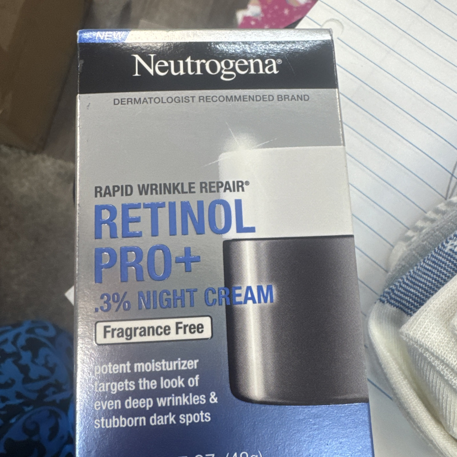 Neutrogena Rapid Wrinkle Repair Pro + 0.3% Night Cream 1.7 oz