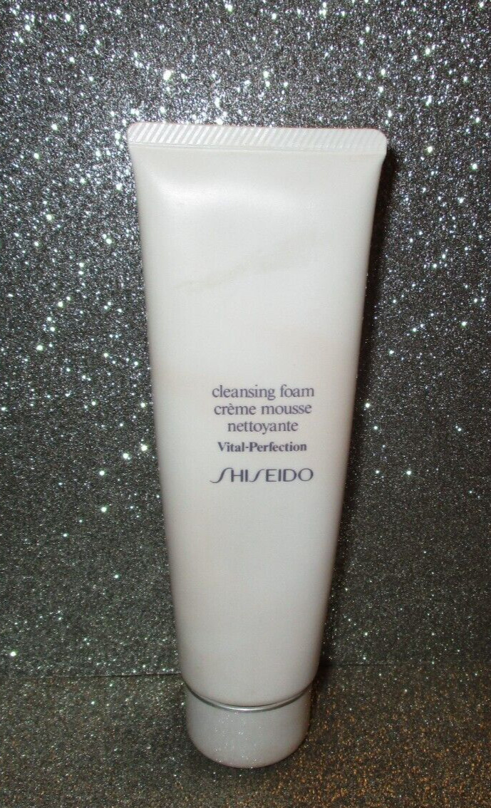 Shiseido Vital Perfection Cleansing Foam 4.7oz/ 125ml FULL SIZE Sealed