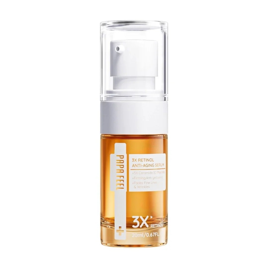 Papa Feel 3X Retinol Serum 50ml – Lightweight Night Serum for Smooth Skin