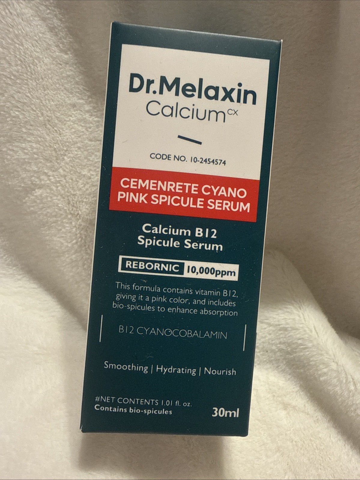 Dr.Melaxin Cemenrete Cyano Pink Spicule Serum 30ml /1.01oz Exp. Date 09/2028