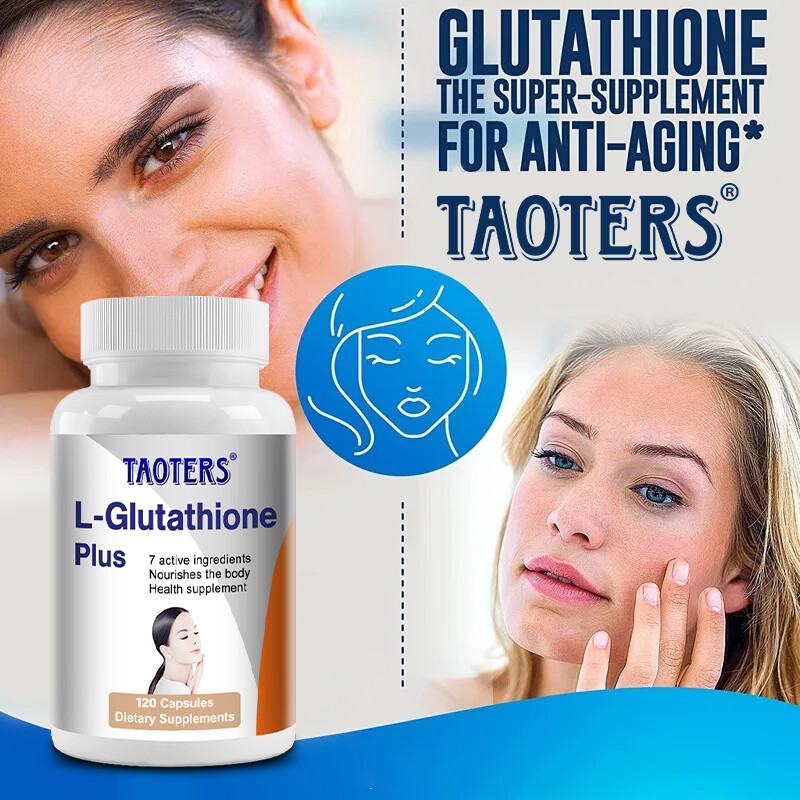 L-Glutathione-Healthy Bones, Teeth, Gums and Vitamin C-120 Capsules