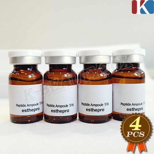 ESTHEMAX Peptide Ampoule 516 Vial Ampoul 8ml x 4EA Wrinkles Lines Ampoule Serum