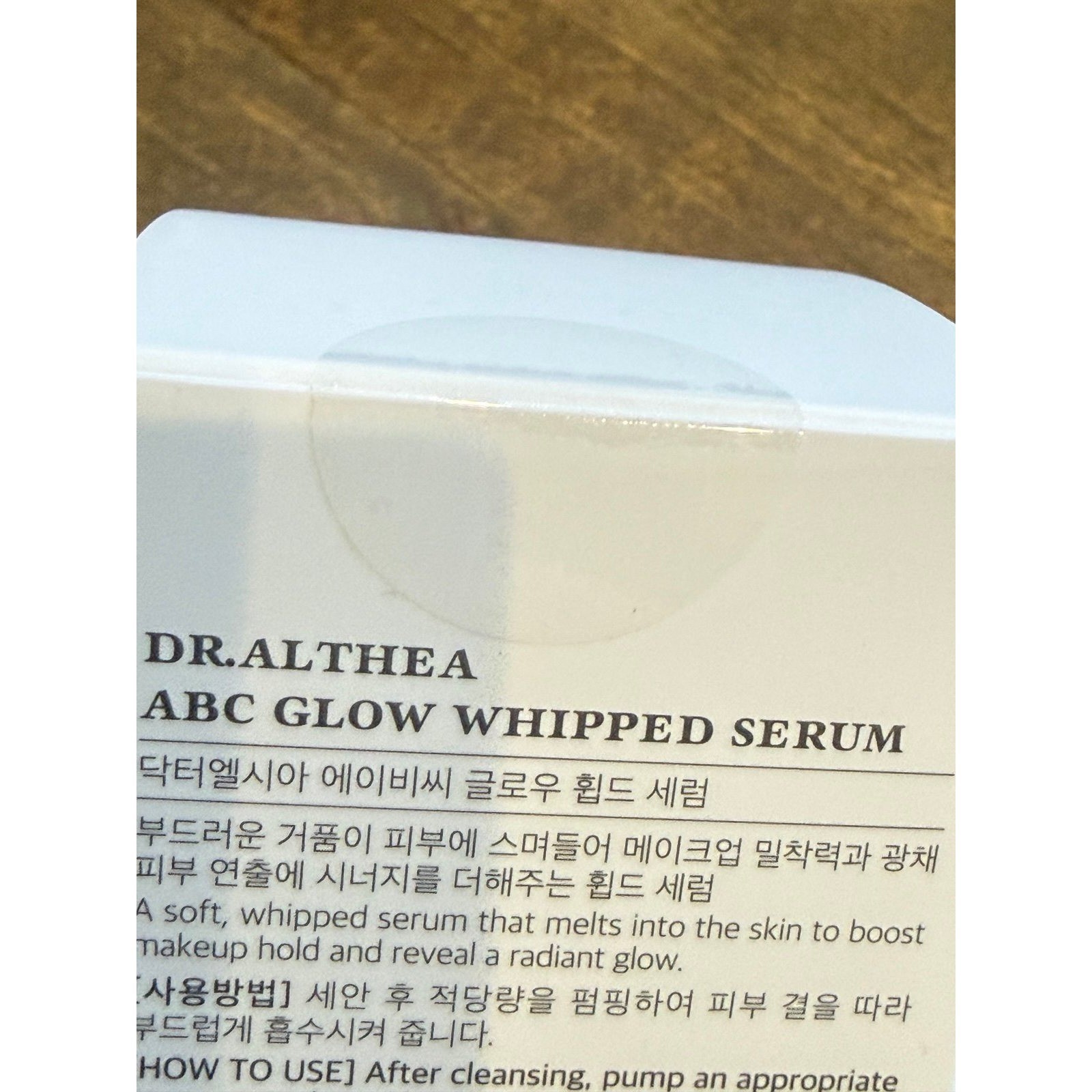 Dr. Althea ABC Glow Whipped Serum – NEW