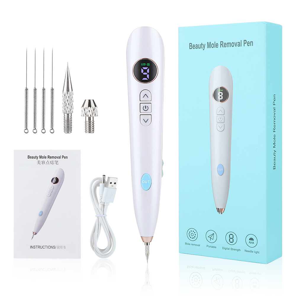Electric Laser Plasma Mole Removal Pen Dark Spot Remover Skin Wart Tag Tattoo US