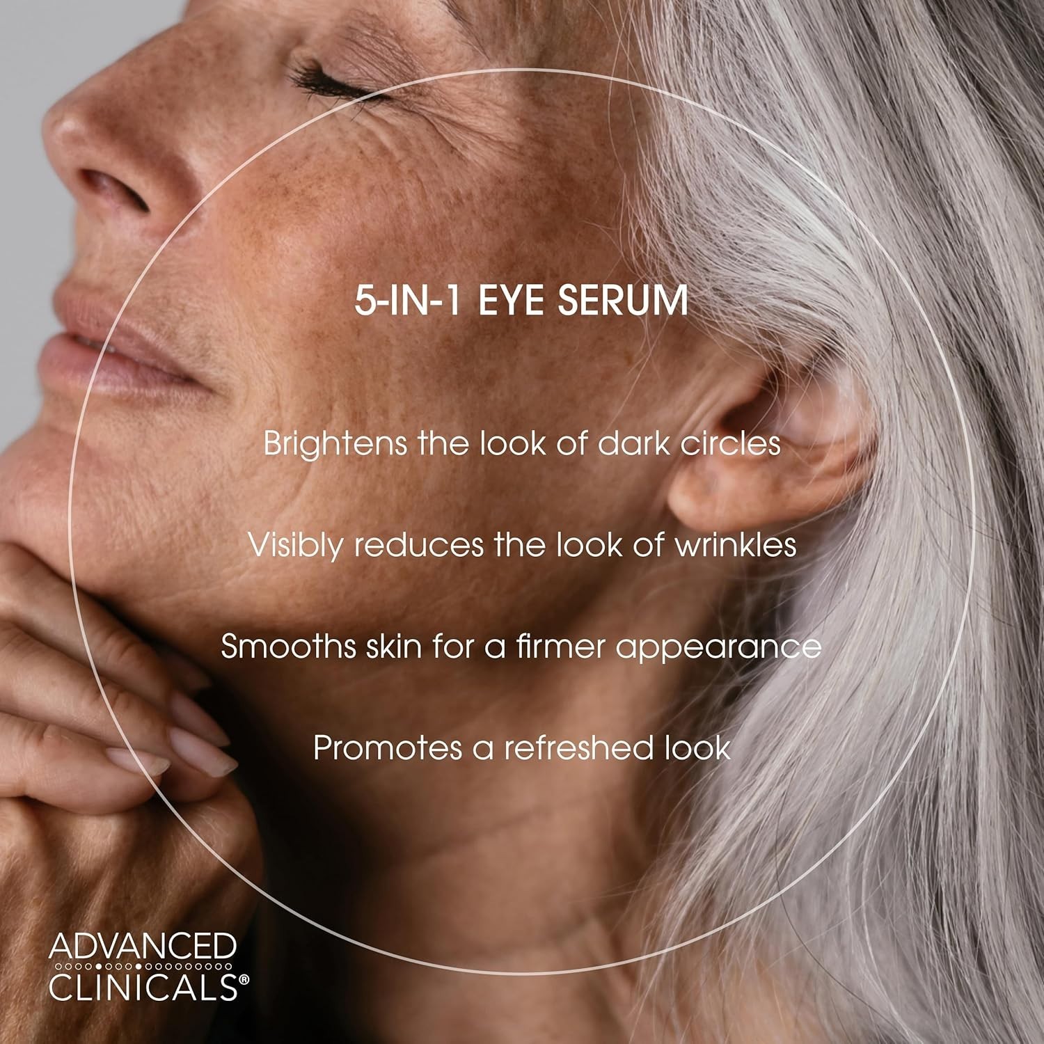 Smoothing 5-in-1 Eye Serum – Anti-Aging, Hydrating & Firming – 2-Pack Perfection
