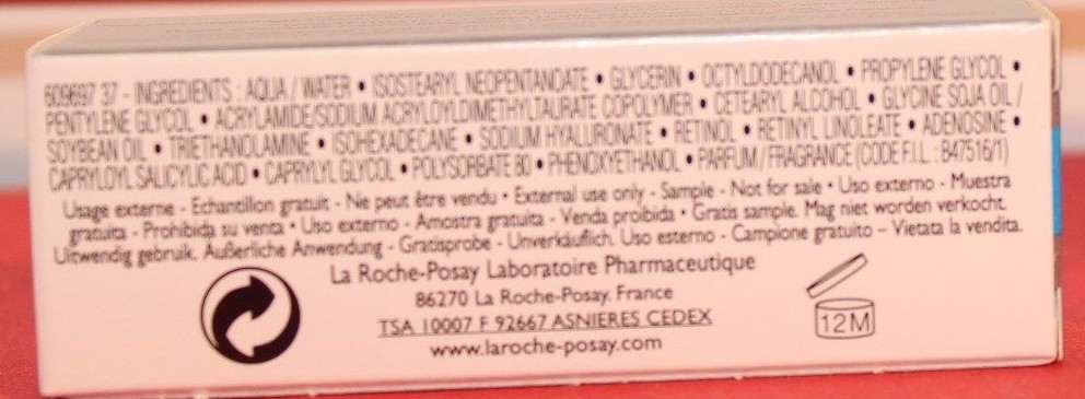5 LA ROCHE POSAY REDERMIC R CONCENTRATE INTENSIVE RETINOL 5 ML SEALED NOS 08/17