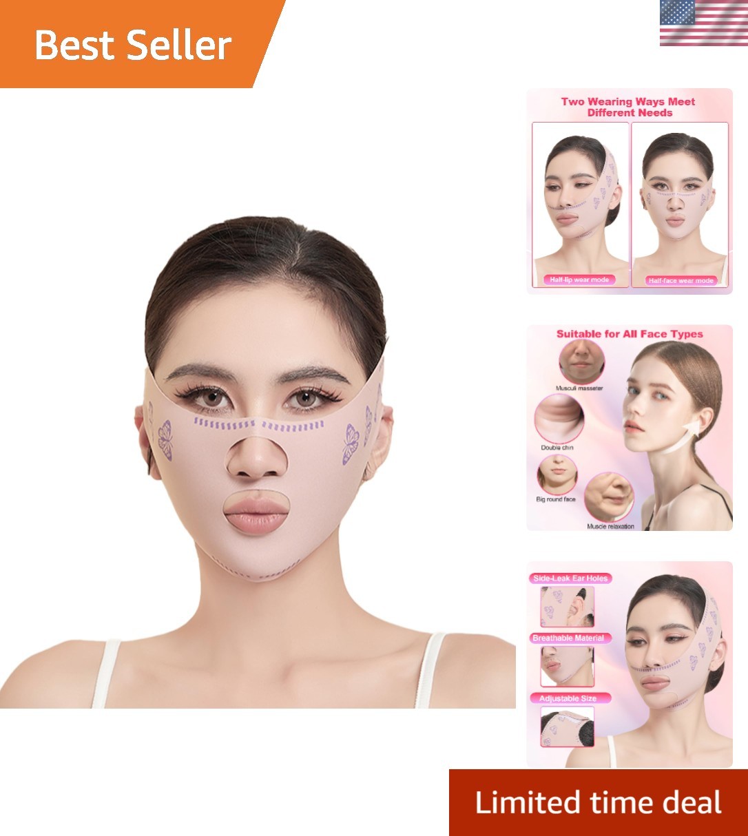 Effective Double Chin Reducer & Jaw Exerciser – Achieve Stunning Facial Contours
