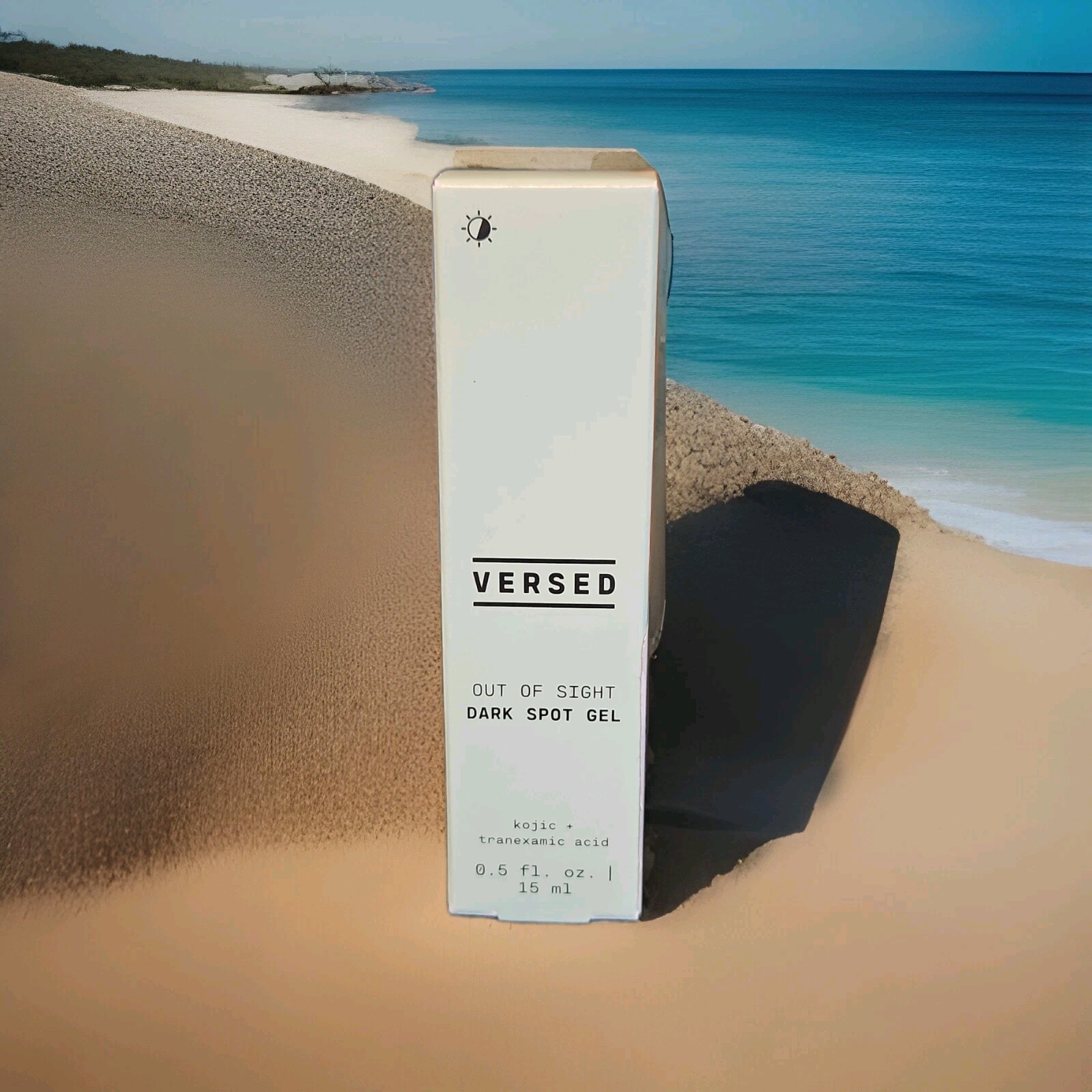 Versed-Out of Sight-DARK SPOT GEL-0.5 OZ. -Kojic Tranexamic Acid-NEW/BOXED