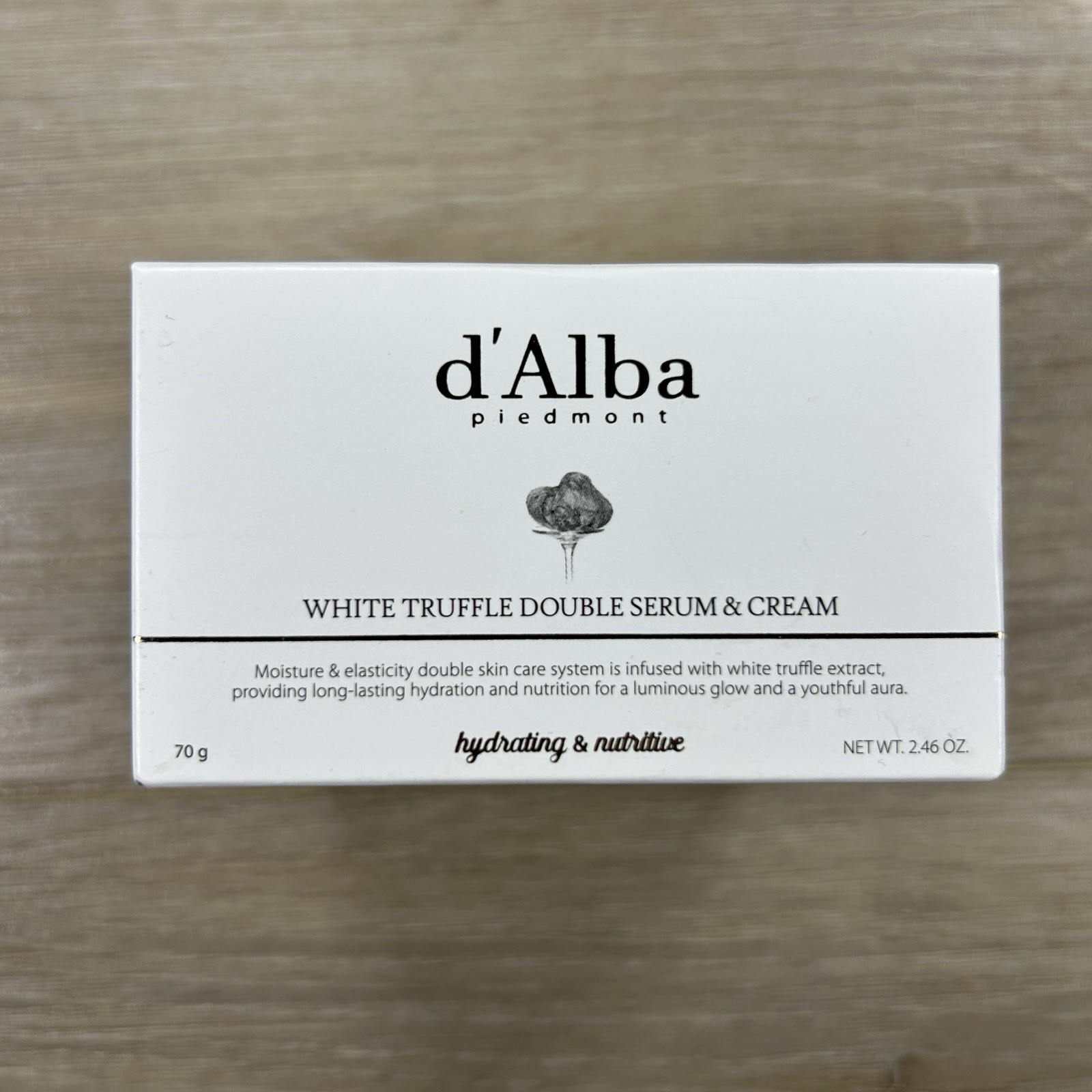 d’Alba Piedmont White Truffle Double Serum & Cream 70g / 2.46oz EXP 04/2027