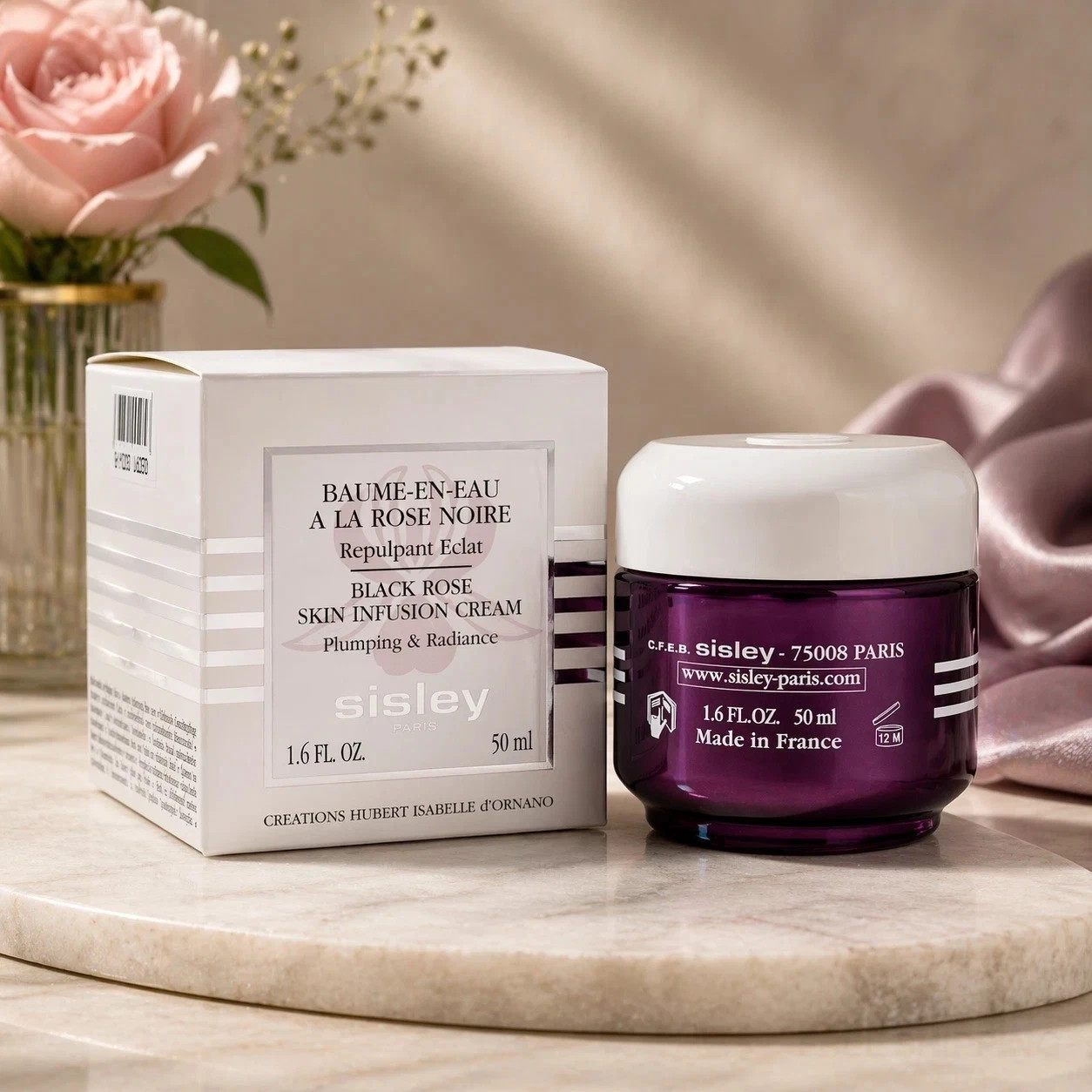 Sisley Black Rose Skin Infusion Cream 1.6oz/50mL Branded / Authentic