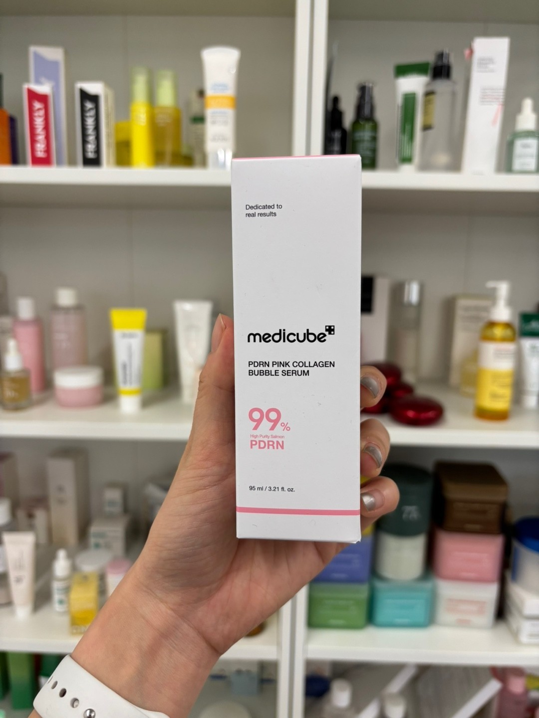 [ MEDICUBE ] PDRN Pink Collagen Bubble Serum 95ml / 3.21 fl.oz.
