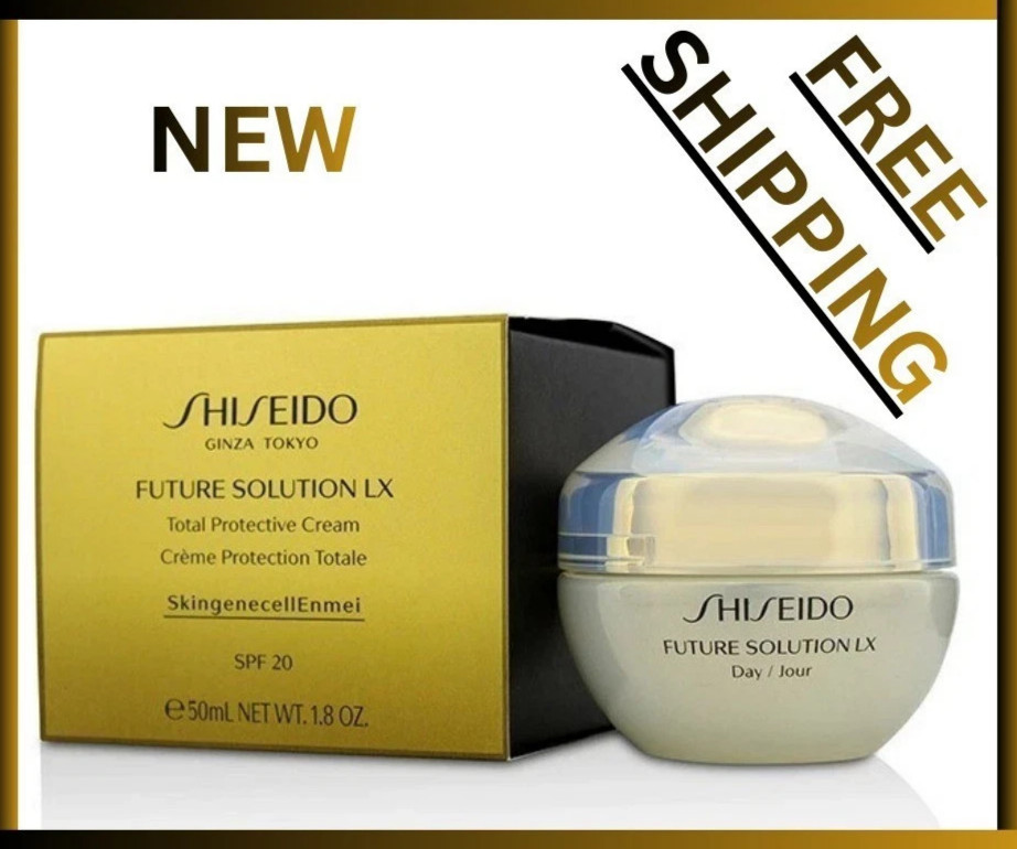 2028 SHISEIDO FUTURE SOLUTION LX Protective DAY Cream 50mL Ultimune SPF SERUM