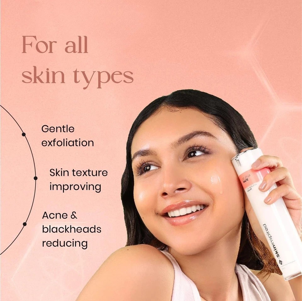 SkinInspired AHA, BHA, PHA Serum For Brightening Skin 50ml