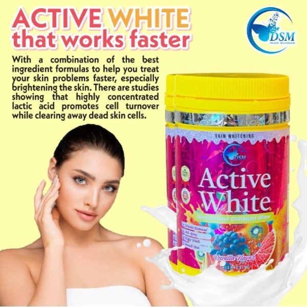 3x Phyto Active White Skin Whitening Glutathione Collagen Brightening Supplement