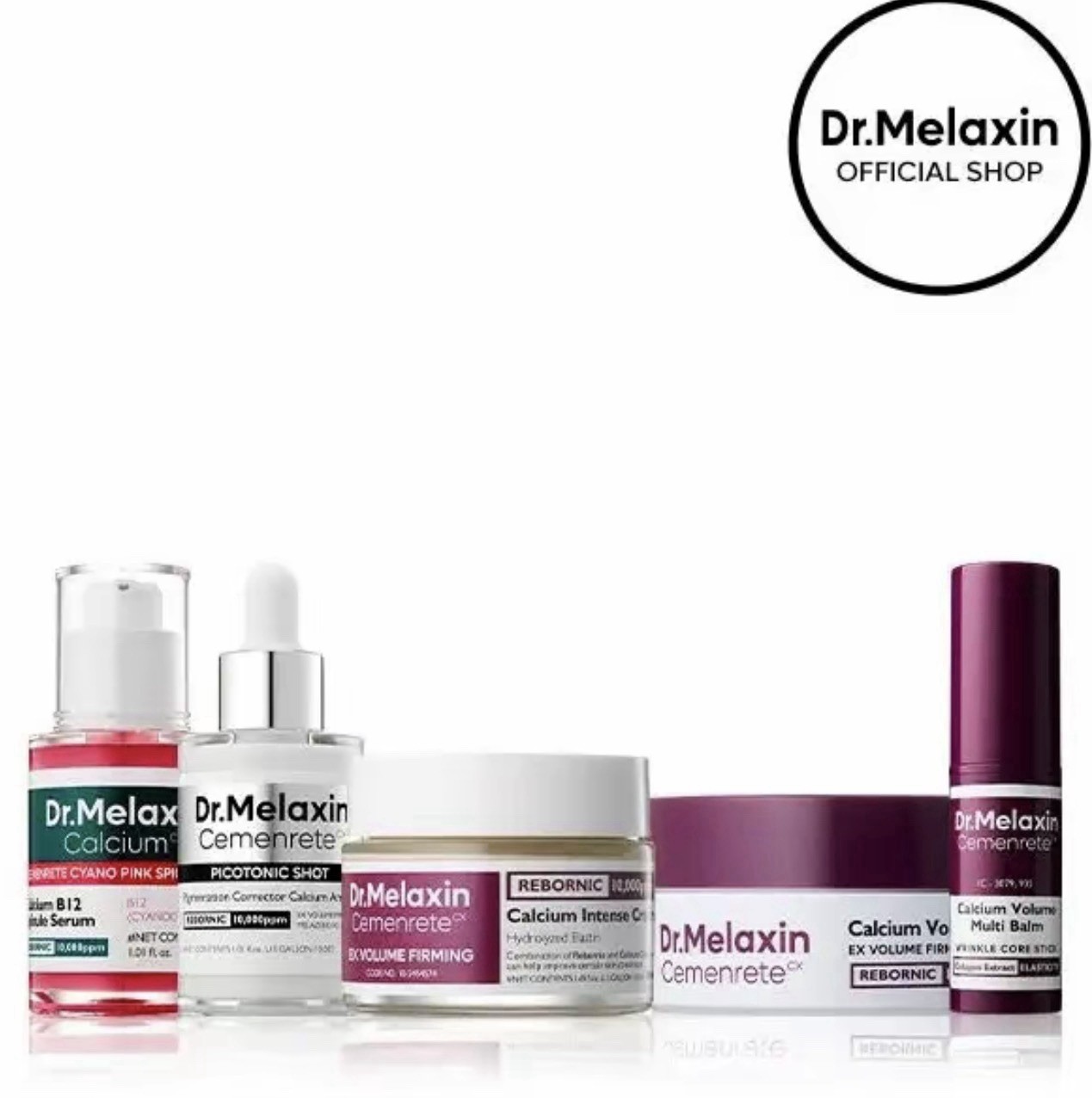 Dr. Melaxin Calcium Collagen Volume Tightening Balm & Eye Patch Set Anti-Wrinkle