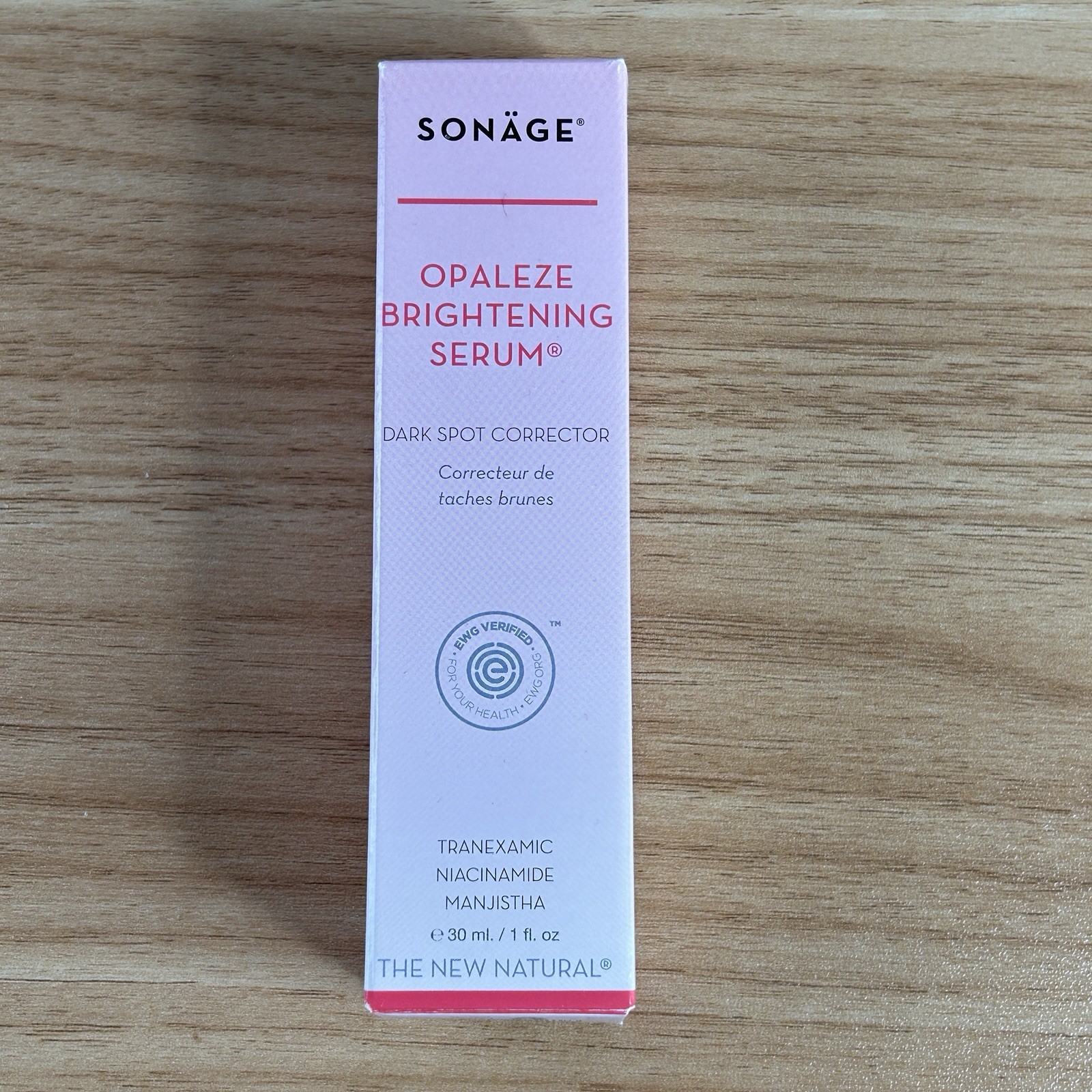 Sonage Opaleze Brightening Serum Dark Spot Corrector FULL SIZE 1 fl oz.