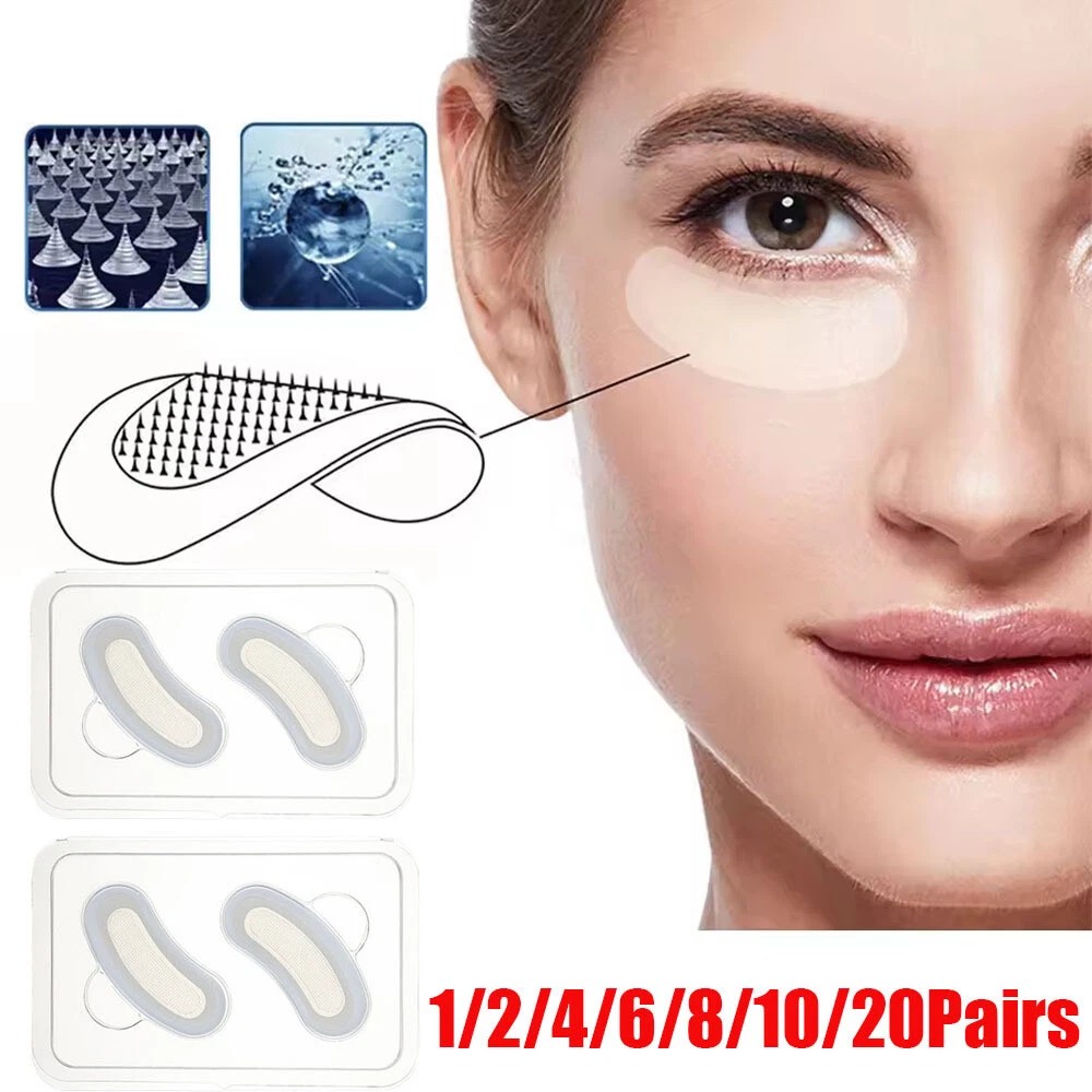 Hyaluronic Acid Micro-needle Eye Patch Anti-aging Wrinkle Fine Line Removal Mask