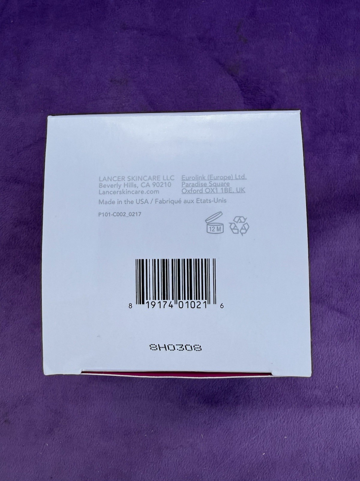 Lancer Caviar Lime Acid Peel 50ml NEW In Sealed Box 1.7 fl oz / 50 ml
