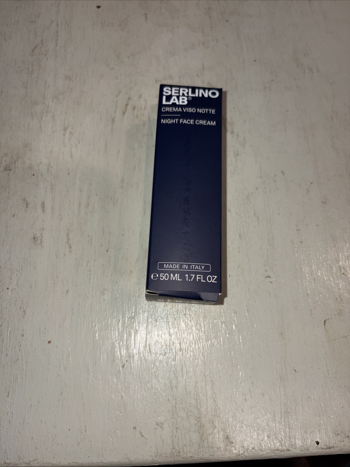 Serlino Lab Night Face Cream 50ml 1.7 oz Crema Viso Notte Made in Italy Exp 2/27