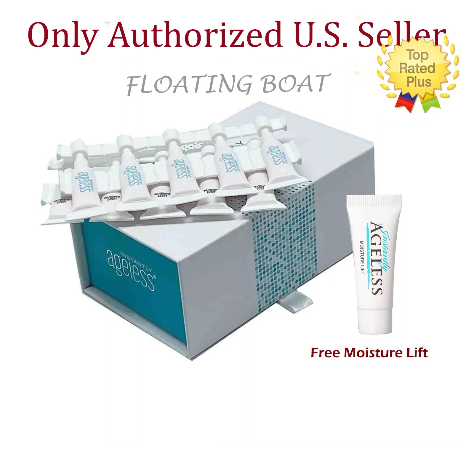 Instantly Ageless Face lift, 25 Vials in a box, Exp 05/2026
