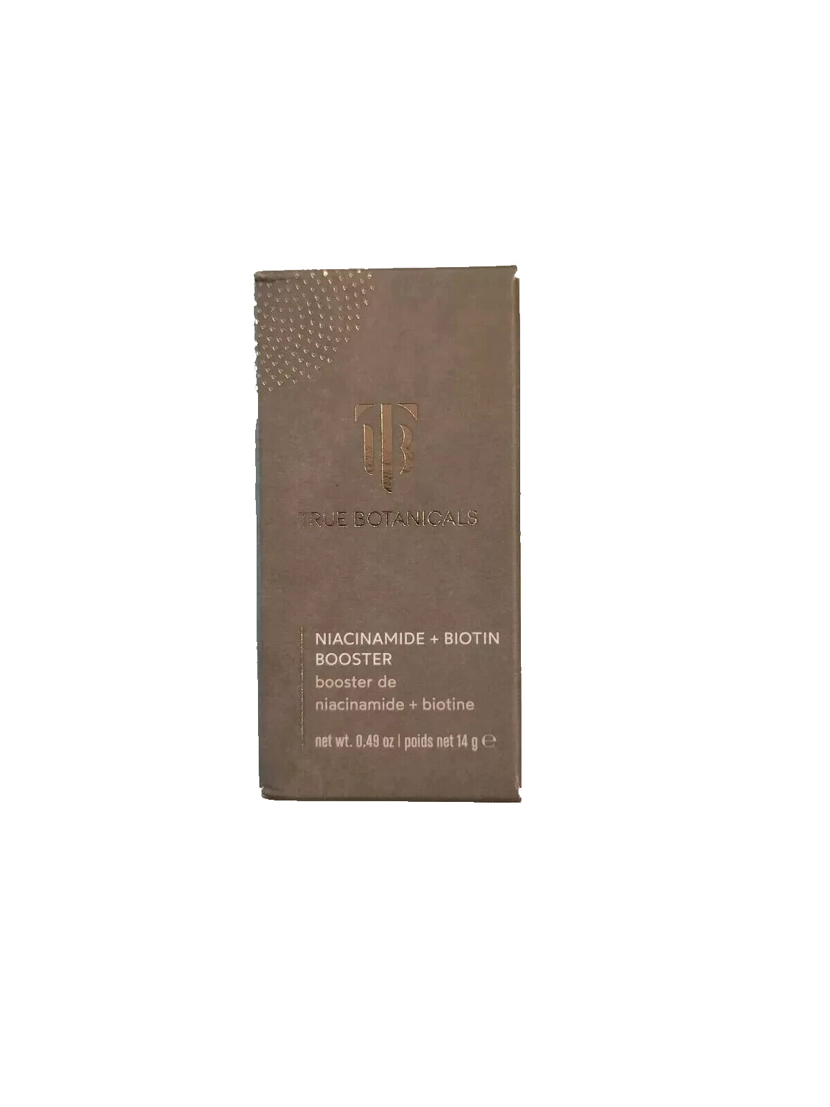 FULL SIZE 100$ VALUE Niacinamide + Biotin Booster True botanicals .49oz