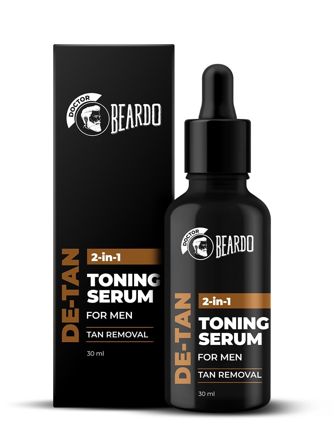 Beardo 2-in-1 Detan Toner + Serum For Men (30ml),