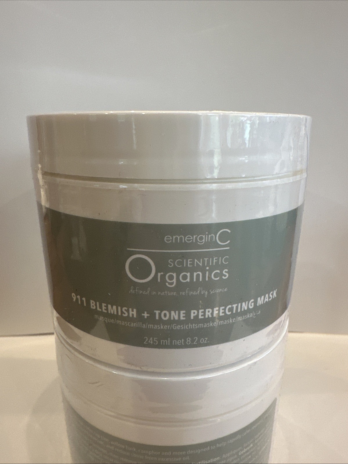 EmerginC 911 Blemish + Tone Perfecting Mask, New, Pro Size, 8.2 Oz