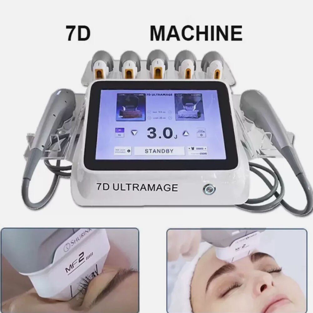 Professional 7D Beauty Machine Neck Wrinkle & Double Chin Remove Beauty Salon