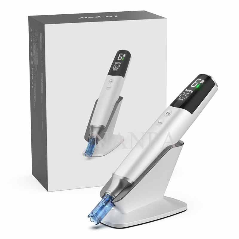 Sello Derma eléctrico (infusión automática) para el crecimiento del oso del pelo