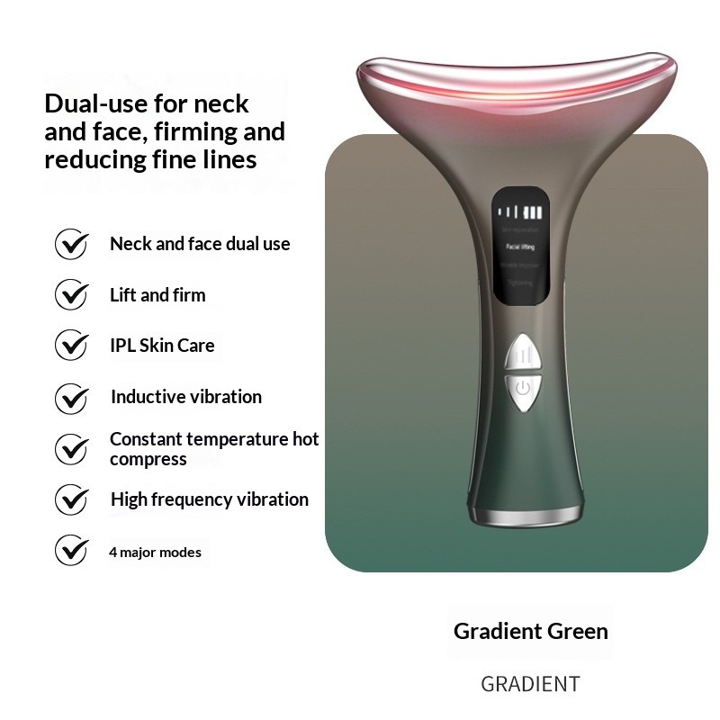 Smart Color Changing Light Neck Firming Device Designed For Lifting And Tighteni