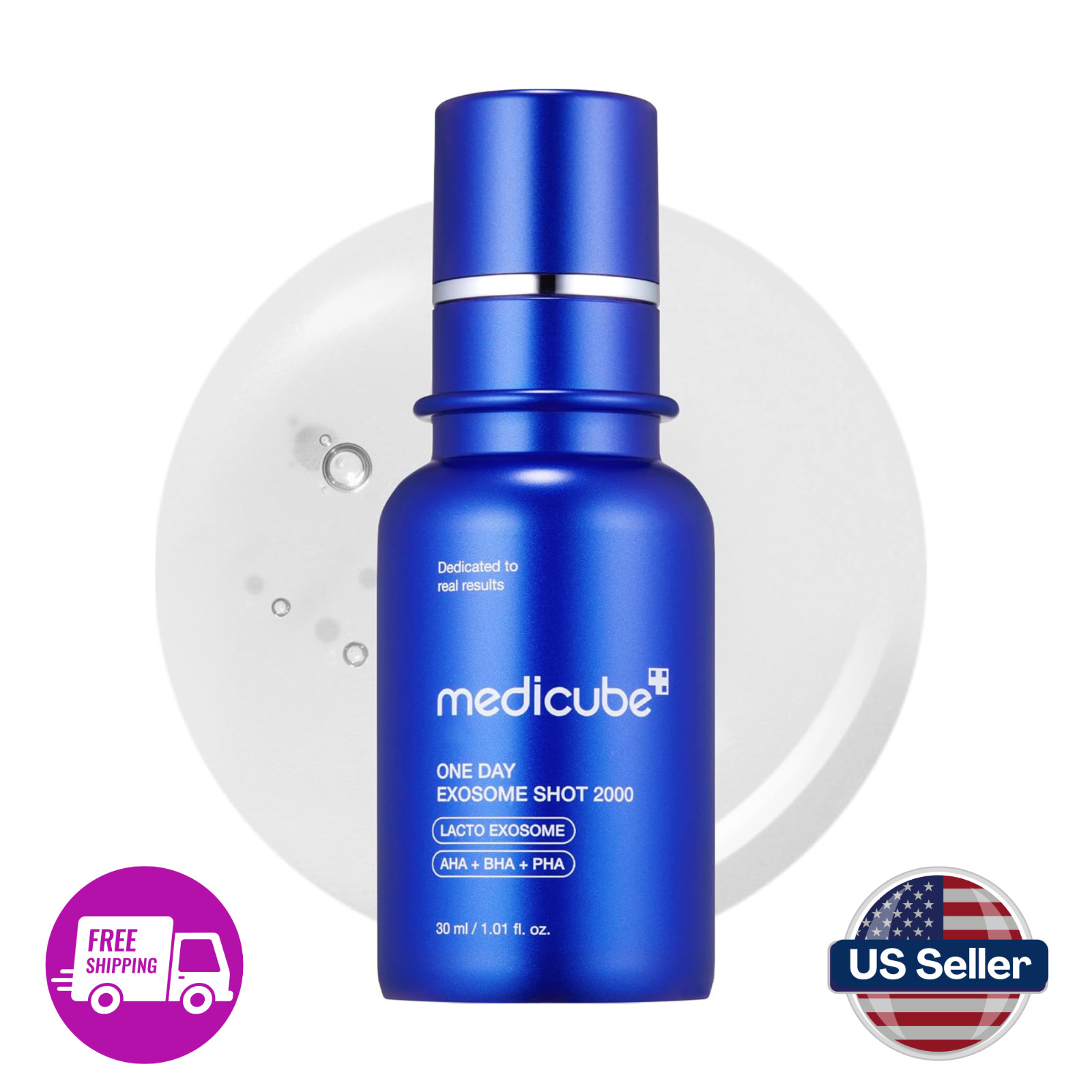 Medicube Zero Exosome Shot 2,000 PPM Spicule Facial Serum | Liquid Skin Booster
