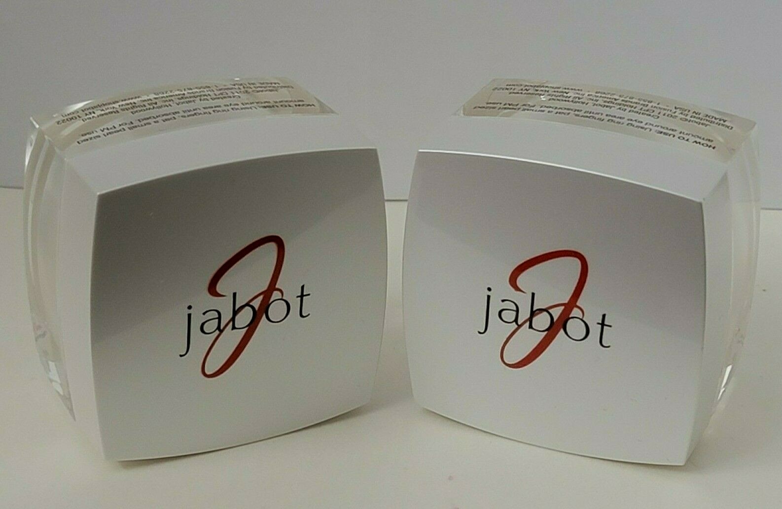 2 pk Jabot Overnight Sensation Instant Success Eye Cream 0.6 fl oz UNBOX