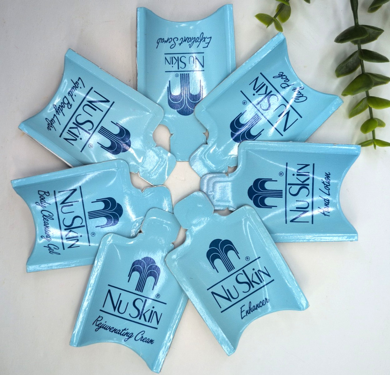VNTG NEW LOT 7💙Nu Skin Nuskin SkinCare Set Travel Sampler Hand Body Face USA
