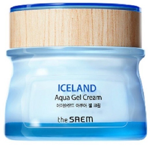 The Saem iceland aqua gel cream 60ml nutrition for dry skin care