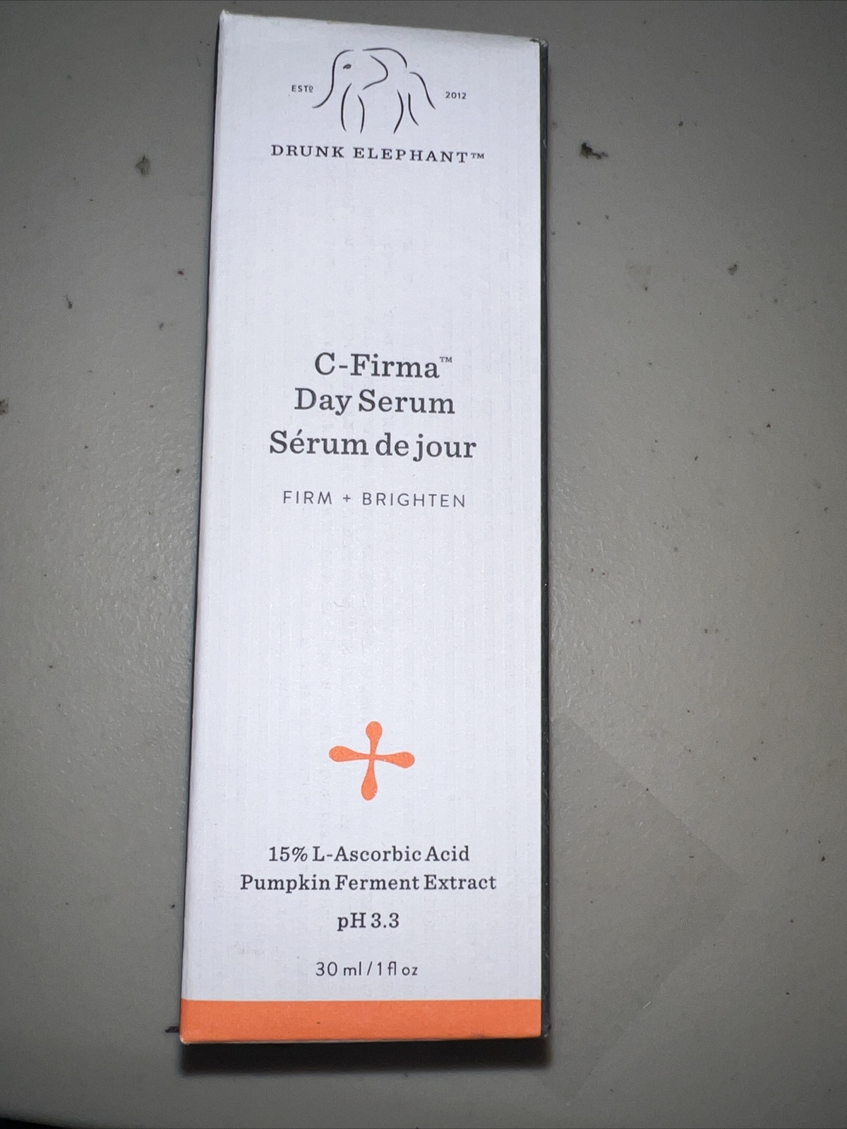 DRUNK ELEPHANT PREMIXED C-FIRMA DAY SERUM 1 OZ ORIGINAL PREMIXED SINGLE BOTTLE