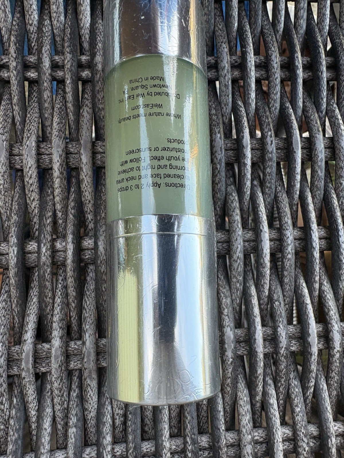 New Sealed Wei East Chestnut Instant Lifting Serum Green 0.5 fl oz / 14 ml
