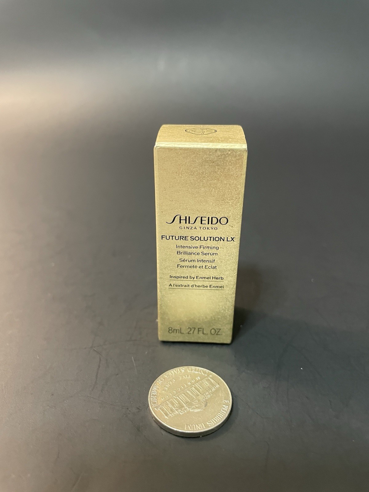 SHISEIDO “FUTURE SOLUTION LX” SERUM .27 fl oz / Large Deluxe Sample NEW