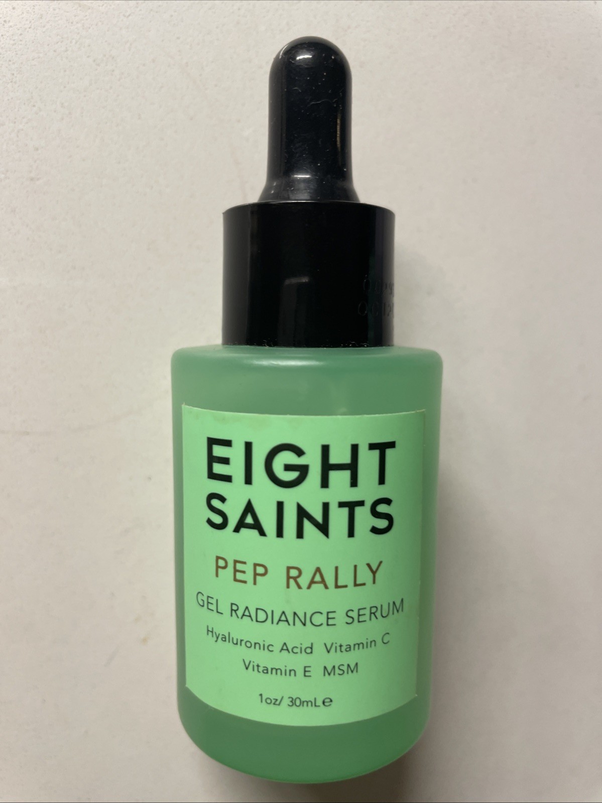 HYALURONIC ACID SERUM Vitamin C E Hydrating Anti-Aging 1 Oz EIGHT SAINTS