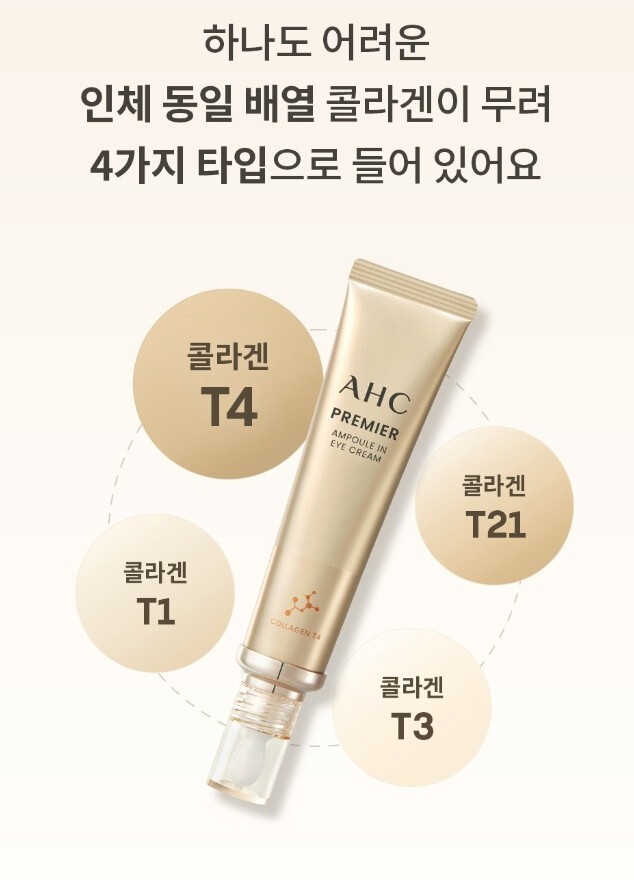 AHC Premier Ampoule In Eye Cream 40ml 2EA Anti-Aging Cream Collagen Cream